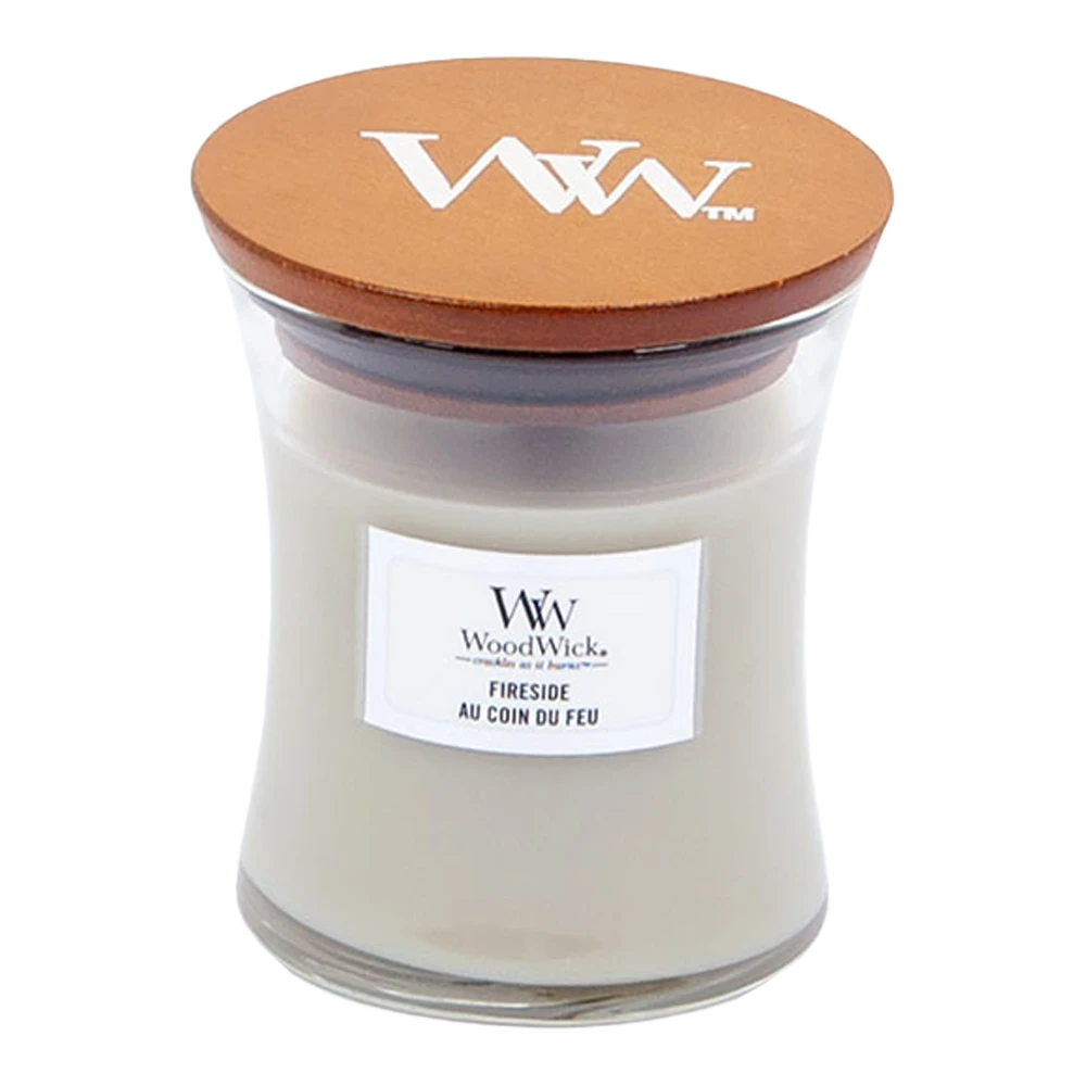 Woodwick Fireside Mini Candle - Geurkaars 3 Woodwick Fireside Mini Candle - Geurkaars