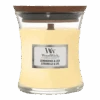 Woodwick Lemongrass & Lily Medium Candle - Geurkaars 2 Woodwick Lemongrass & Lily Medium Candle - Geurkaars -Flamingo Verkoop woodwick lemongrass lily medium candle geurskaars 1
