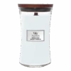 Woodwick Magnolia Birch Large Candle - Geurkaars -Flamingo Verkoop woodwick magnolia birch large candle geurkaars 1