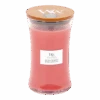 Woodwick Melon & Pink Quartz Large Candle - Geurkaars -Flamingo Verkoop woodwick melon pink quartz l cande geurskaars 1 3