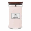 Woodwick Sheer Tuberose Large Candle - Geurkaars -Flamingo Verkoop woodwick sheer tuberose large candle geurkaars 1