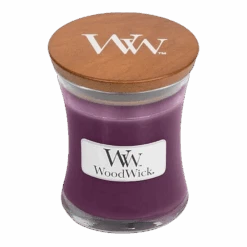 Woodwick Spiced Blackberry Mini Candle - Geurkaars