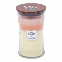 Woodwick Trilogy Island Getaway Large Candle - Geurkaars