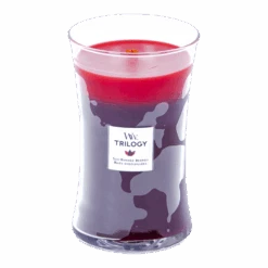Woodwick Trilogy Sun Ripened Berries Large Candle - Geurkaars -Flamingo Verkoop woodwick trilogy sun ripened berries xl geurskaars 4 1