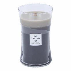 Woodwick Trilogy Warm Woods Large Candle - Geurkaars -Flamingo Verkoop woodwick trilogy warm woods xl candle geurskaars 2