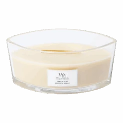 Woodwick Vanilla Bean Ellipse Candle - Geurkaars -Flamingo Verkoop woodwick vanilla bean ellipse candle geurskaars 2