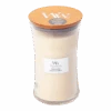 Woodwick Vanilla Bean Large Candle - Geurkaars -Flamingo Verkoop woodwick vanilla bean large candle geurskaars 1