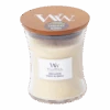 Woodwick Vanilla Bean Medium Candle - Geurkaars -Flamingo Verkoop woodwick vanilla bean medium candle geurskaars 1