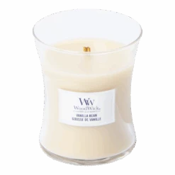 Woodwick Vanilla Bean Medium Candle - Geurkaars 5 Woodwick Vanilla Bean Medium Candle - Geurkaars -Flamingo Verkoop woodwick vanilla bean medium candle geurskaars 2