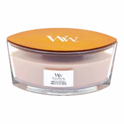 Woodwick Vanilla & Sea Salt Ellipse Candle - Geurkaars