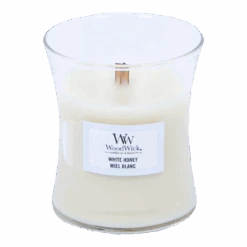 Woodwick White Honey Mini Candle - Geurkaars -Flamingo Verkoop woodwick white honey mini candle geurskaars 2 1